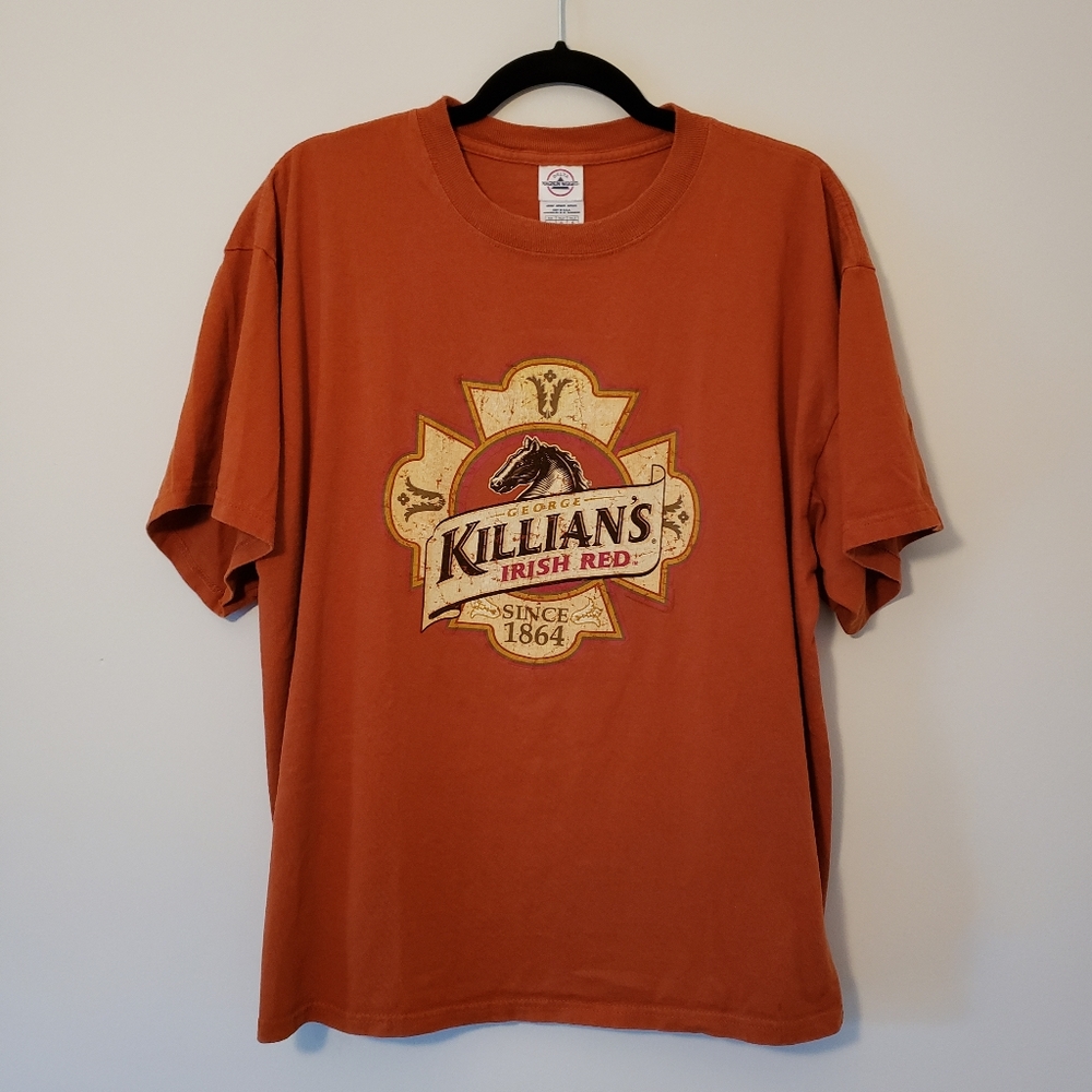 Killian's Irish Ale Beer Size Large T Shirt